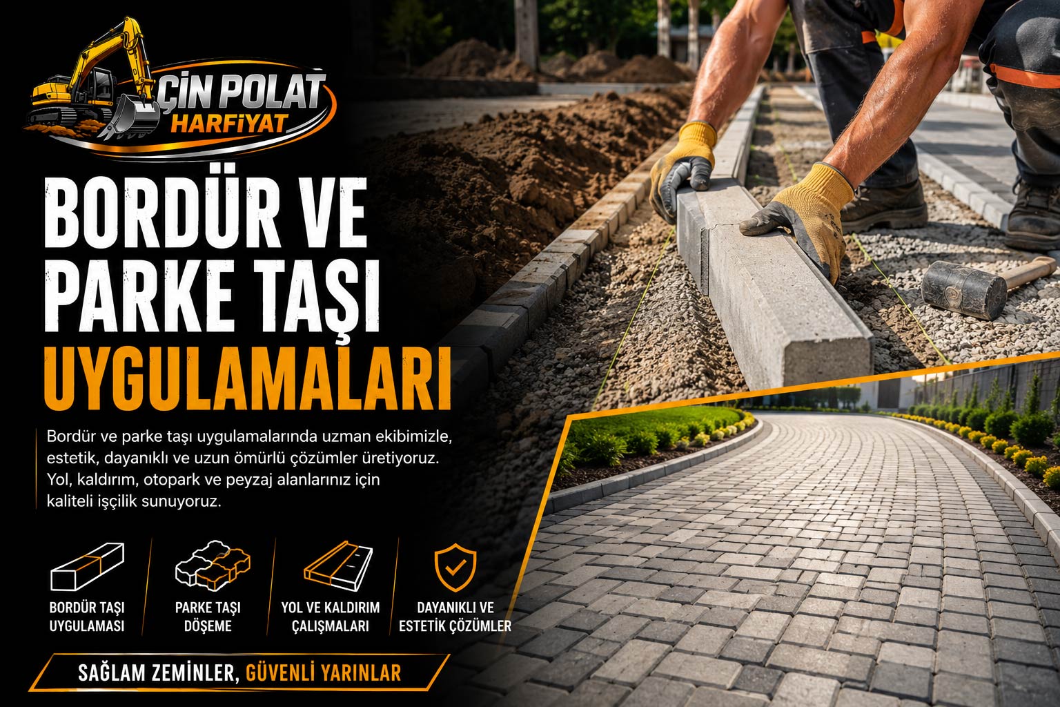 Bordür ve Parke Taşı Uygulamaları