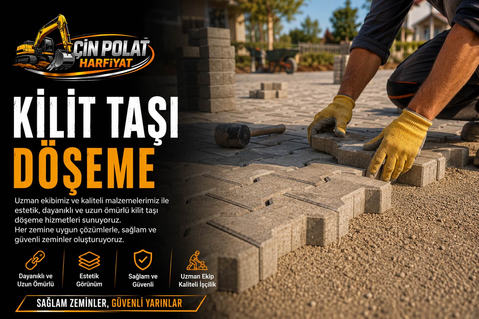 Kilit Taşı Döşeme